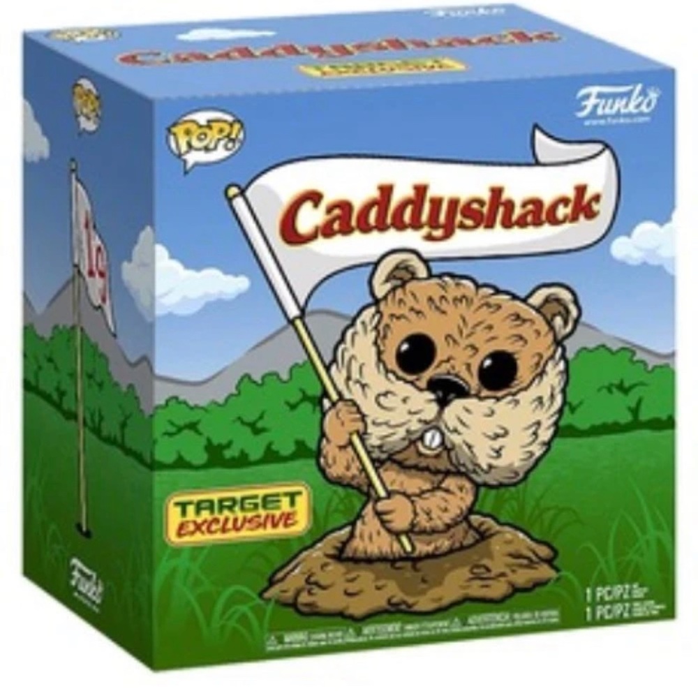 3 x $50 Funko POP Caddyshack Pop & Hat Target Exclusive Flocked Gopher